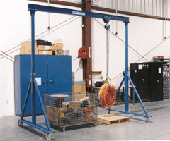 Adjustable Height Gantry Crane