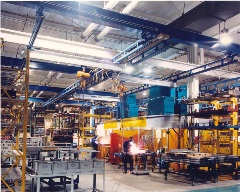 Ceiling Mounted Work Station Crane