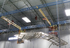 Ceiling Mounted Work Station Crane lifting Automotive Body