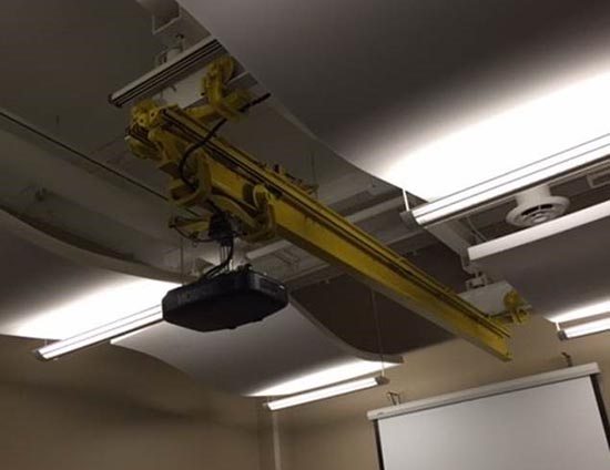 ct as projector mount