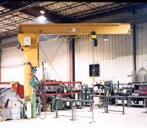 Free Standing Jib Cranes | Heavy-Duty Lifting, High-Productivity & 360 ...