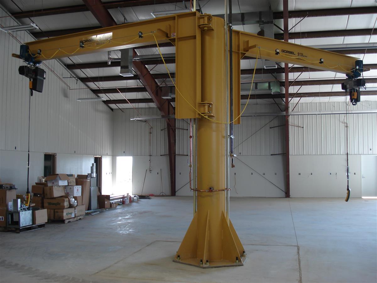 Free Standing Jib Cranes Heavy Duty Lifting High Productivity 360   Specialfsjib2 