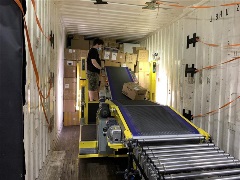 Restuff-it truck unloading